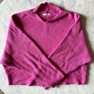Leith Women’s Pink Sweater Size Medium